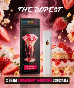 Strawberry Shortcake 2G Indica THCA Liquid Diamonds Disposable