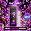 Grape Nerdz 2G THCA Liquid Diamonds Hybrid Disposable