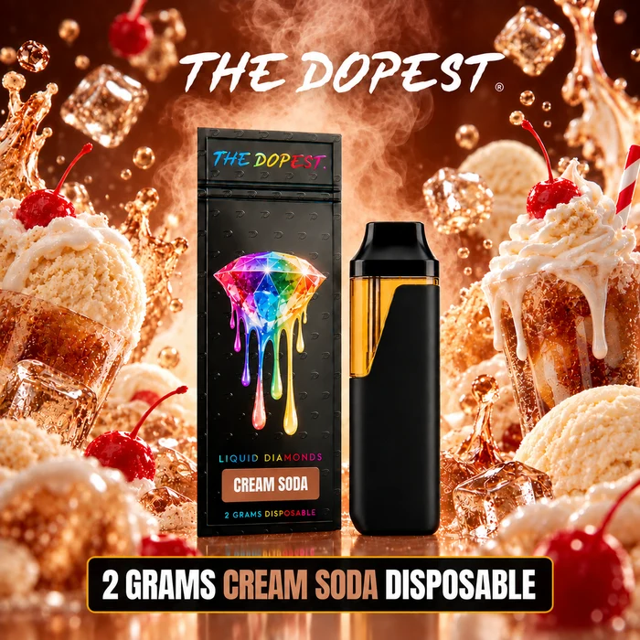 Cream Soda 2G THCA Liquid Diamonds Hybrid Disposable