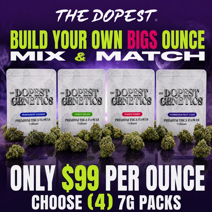 Build your own BIGS Ounce (7g x 4)