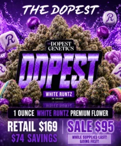 One Ounce White Runtz Bigs 44% off
