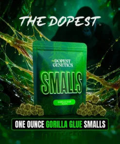 Smalls: Gorilla Glue Hybrid flower 28 grams