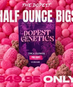 Premium Pink Runtz Hybrid Flower 14 grams