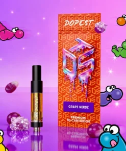 Grape Nerdz - THCA Vape Cartridge