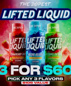 Lifted Liquid 3-Pack — Pick Any 3 for $60. Save $45!