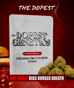 Burger Breath Bigs Hybrid – 1 Oz Premium THCA Flower