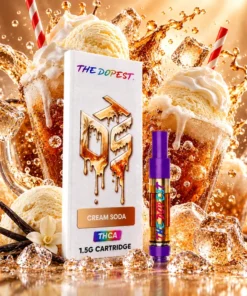 Cream Soda 1.5g Liquid Diamonds Indica THCA Vape Cartridge