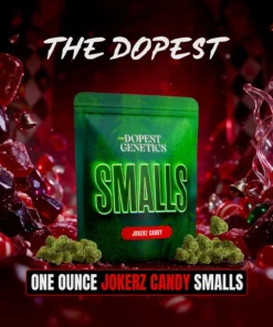 Smalls: Jokerz Candy Indica flower 28 grams