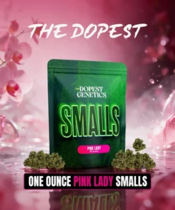 Smalls: Pink Lady Hybrid flower 28 grams