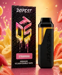 Strawnana Indica 1g THCA Vape Disposable